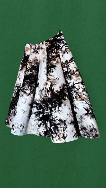 Women Marella Skirt Brown Polyester 36 / S / 44