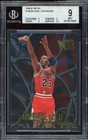 Michael Jordan Card 1996-97 Metal #128 BGS 9