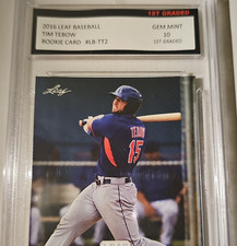 Leaf 2016 Baseball Tim Tebow Rookie Card #LB-TT2 New York Mets MLB. rookie card picture