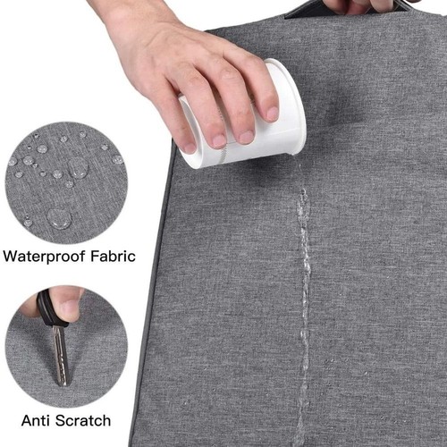 Shockproof Laptop Handbag Large Capacity Tablet Protective Pouch Business - Bild 3 von 8
