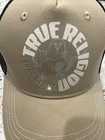 True Religion Trucker Hat Buddha Teal Rhinestone Snapback AdjustableCap New NWT — photo 3