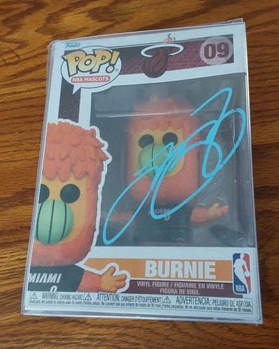 LeBron James Signed Funko With COA BURNIE 09
