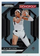 2024 Panini Prizm Monopoly WNBA Skills Light Blue /199 A'ja Wilson #WNBA3 1q03