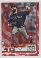 2019 Topps World Series Highlights Independence Day 6/76 David Price #314 k0w