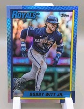 2025 Topps Update Series - 1990 Topps Baseball Bobby Witt Jr. #U90-31 KC Royals
