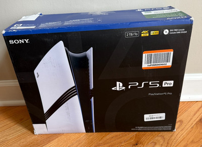 Sony PlayStation 5 PS5 Pro Console White 2TB VERY GOOD SHIPS IN 1 DAY