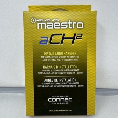 idatalink Maestro aCH2 Installation Harness - HRN-AR-CH2 (MSRP: $43.99)