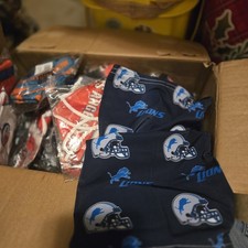 Lot Of 60 Cloth Face Masks Sports Logos