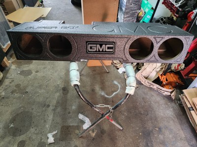 Custom 2019-2026 Gmc Sierra Crew Cab Subwoofer Box Quad 8'' SLT SLE AT4 DENALI