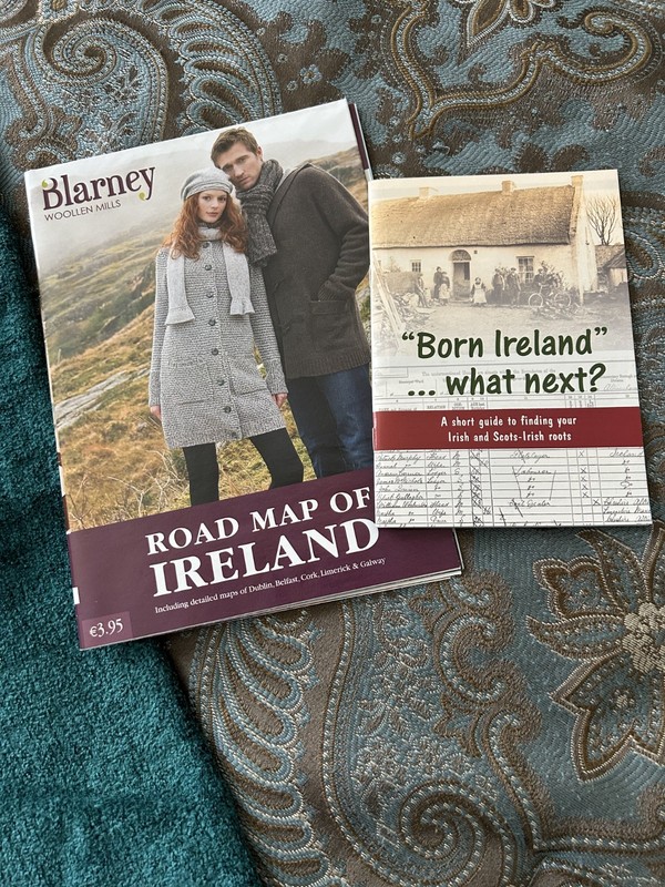 IRISH GENEALOGY ROAD MAP OF IRELAND "BORN IRELAND WHAT NEXT?"
