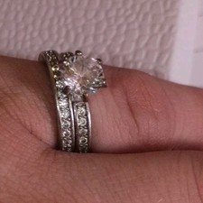 wedding and engagement rings sets