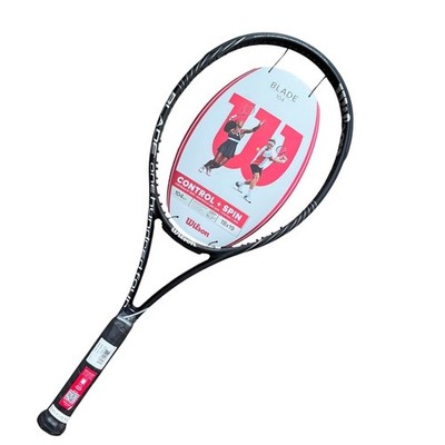 NWT! Wilson Blade 104 BLX Tennis Racquet 4 1/4 L2 Unstrung Control Spin Black