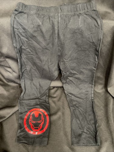 Marvel Avengers Iron Man Kids Pajama Set Pants & Long Sleeve Top Size 4 - Picture 3 of 3