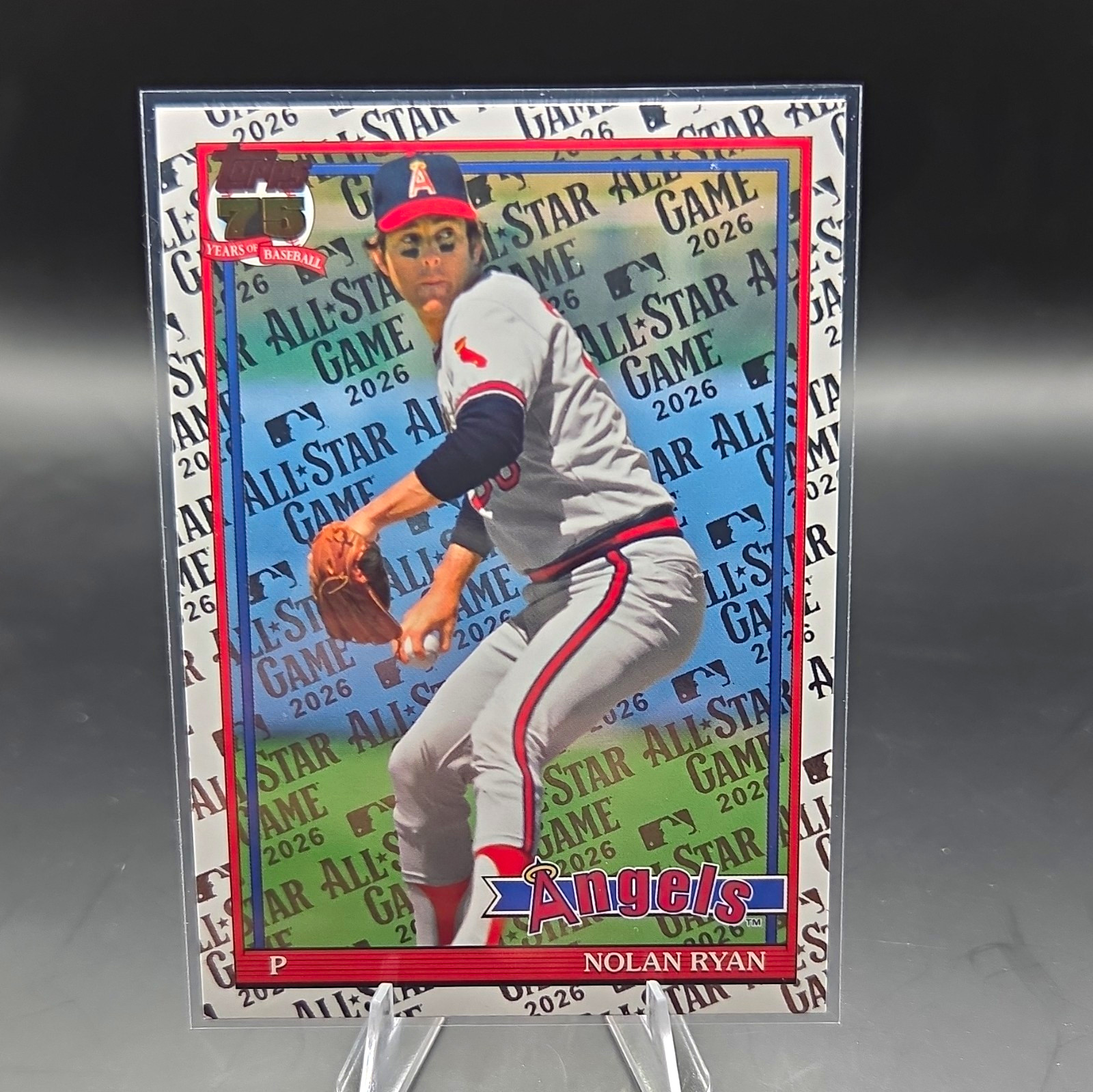 Topps 2026 Series 2 Nolan Ryan Los Angeles Angels 1991 Topps Baseball #91B2-36