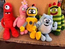 Ty Beanie Baby Yo Gabba Gabba plush complete set of 5 for kids of all ages