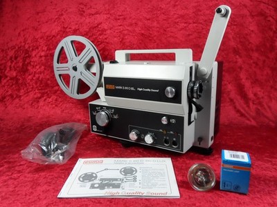 Super 8/Normal 8 Tonfilmprojektor. ''Eumig Mark S 810 D HQS''. TOP ZUSTAND!