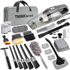 Thinkwork Car Cleaning Kit Car Detailing Kit Interior Cleaner High Power