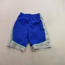 Old Navy Shorts Boys Medium Outdoor Workout Activewear Blue Drawstring