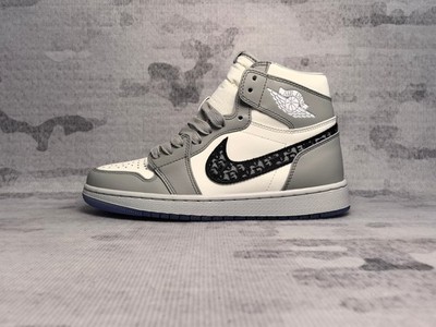 New AJ 1 Retro High OG Gray Men's CN8607-002 N2