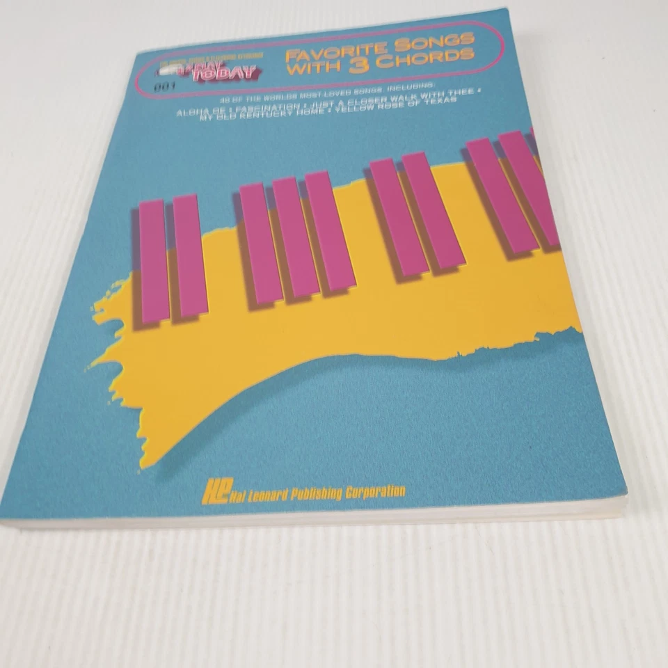 Favorite Songs With 3 Chords, 001, By EZ-Play Today, PB, Piano/Keyboard/Organ - Image 3 of 4