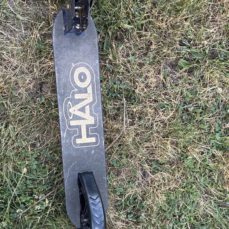 HALO Model Adjustable Kick Scooter - Black, Unisex