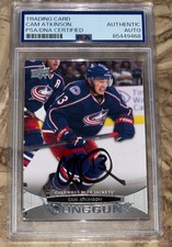 2011 UPPER DECK CAM ATKINSON Signed Autographed Card YOUNG GUNS #212 RC PSA