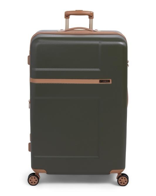 LONDON FOG 29in Olive Green Westbury Expandable Carry-on Spi