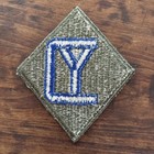 US Army 26th Infantry Division Patch World War II -  Snowy Back — photo 2