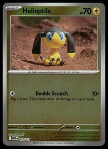 Pokemon Mega Evolution #52/132 Helioptile Reverse Holo