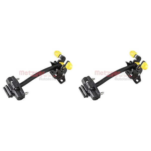 2X Metzger TÜRfeststeller TÜRstopper HecktÜR Hinten Passend FüR CitroËN Nemo FIA-image