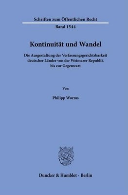 Kontinuität und Wandel Philipp Worms