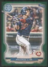 2020 Topps Gypsy Queen Green #95 Jorge Polanco Minnesota Twins TW1321