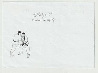 Idalys Ortiz Cuba Judo OS 2008/3 Org. Sig.