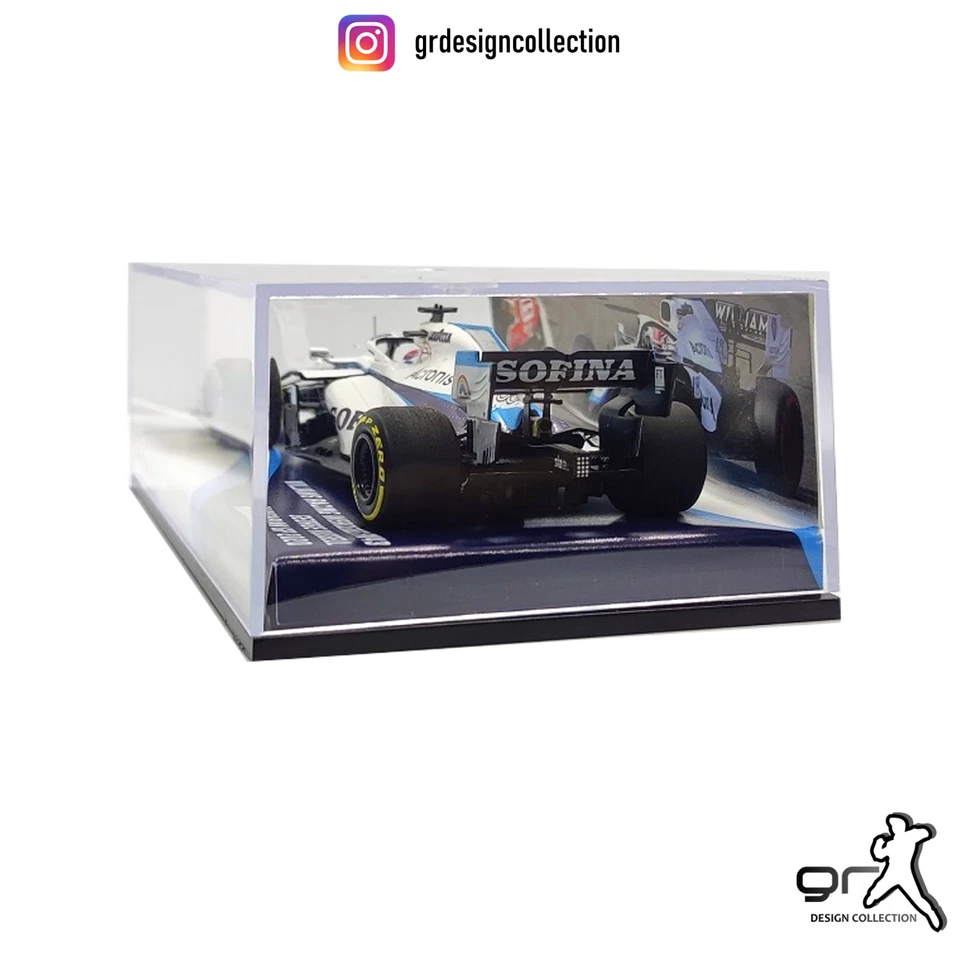 George Russell - Williams FW43 - F1 Hungarian GP 2020 / Minichamps / 1:43 - Immagine 3 di 4