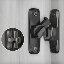 90/180 Degree Flip Door Latch Zinc Alloy Security Lock Sliding Gate Bolt