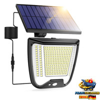 Solarleuchte AußEn 288 Led Bewegungsmelder 3 Modi