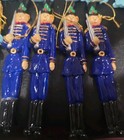 Lot Of 14 Vintage Tall Pencil Style Holiday Christmas Ornaments Angel & Soldier — photo 2