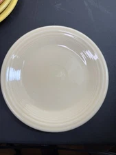 Fiesta Saucer Ivory 7.25” Homer Laughlin USA Post-86 Retired Color Dinnerware