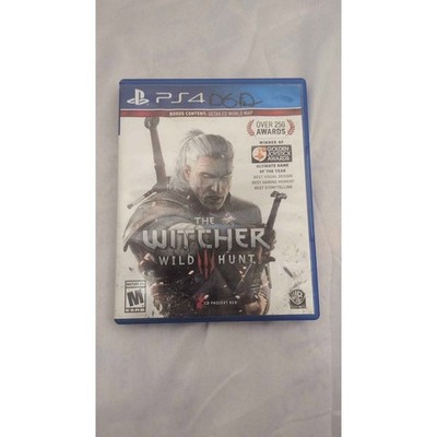 PS4 The Witcher Wild Hunt Game Playstation 4