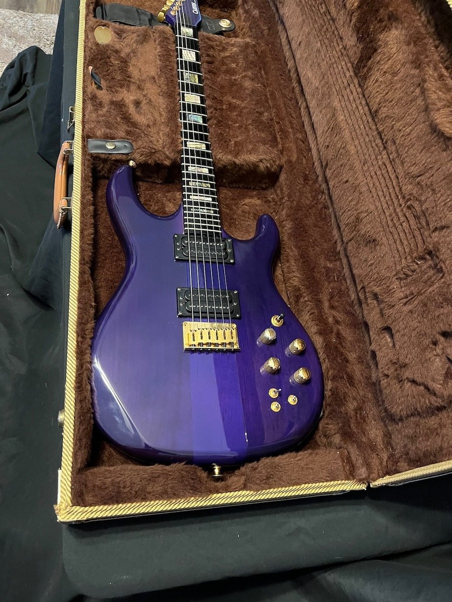 Carvin DC 400 Neck Through Guitar See-Thru Purple W/OHSC | eBay