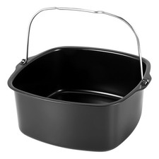 2X(Air Fryer Electric Fryer Accessory Non-Stick Baking Dish Roasting Tin9210