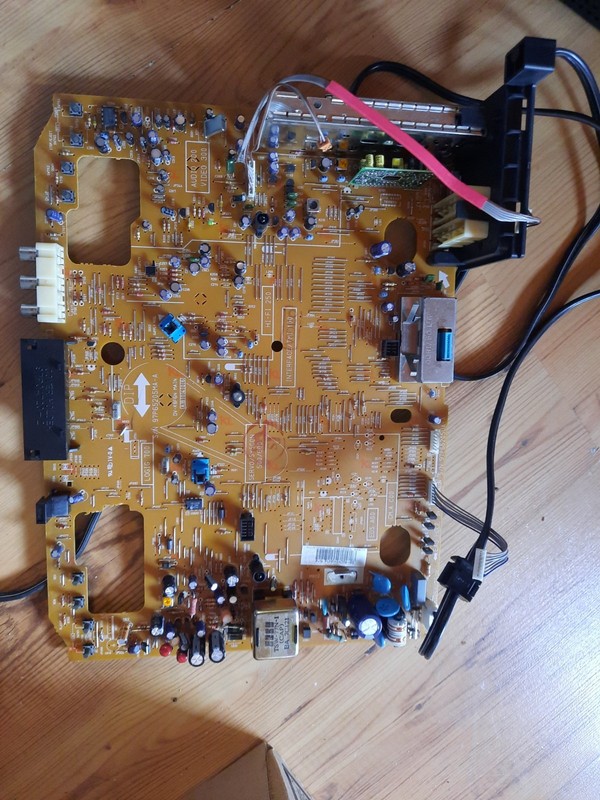 Main Circiut Board For GE Four Head VCR