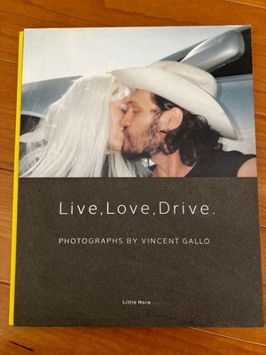 Live Love Drive Vincent Gallo Photo Art Book Single Photos