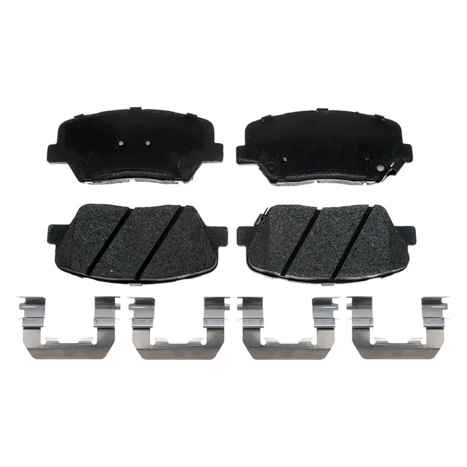 Rotores de freno delanteros + pastillas de freno de cerámica y herrajes para Hyundai Azera 2012-2017 Foto 2 de 4