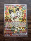 Pokémon TCG Meowth EX 121/088 Special Illustration Rare Perfect Order SIR - NM