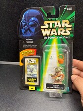 Star Wars POTF FlashBack Photo YODA w  Cane and Pot 3.75  figure