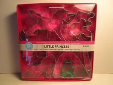 R&M International 8 Piece LITTLE PRINCESS Cookie Cutter Set $6Ship