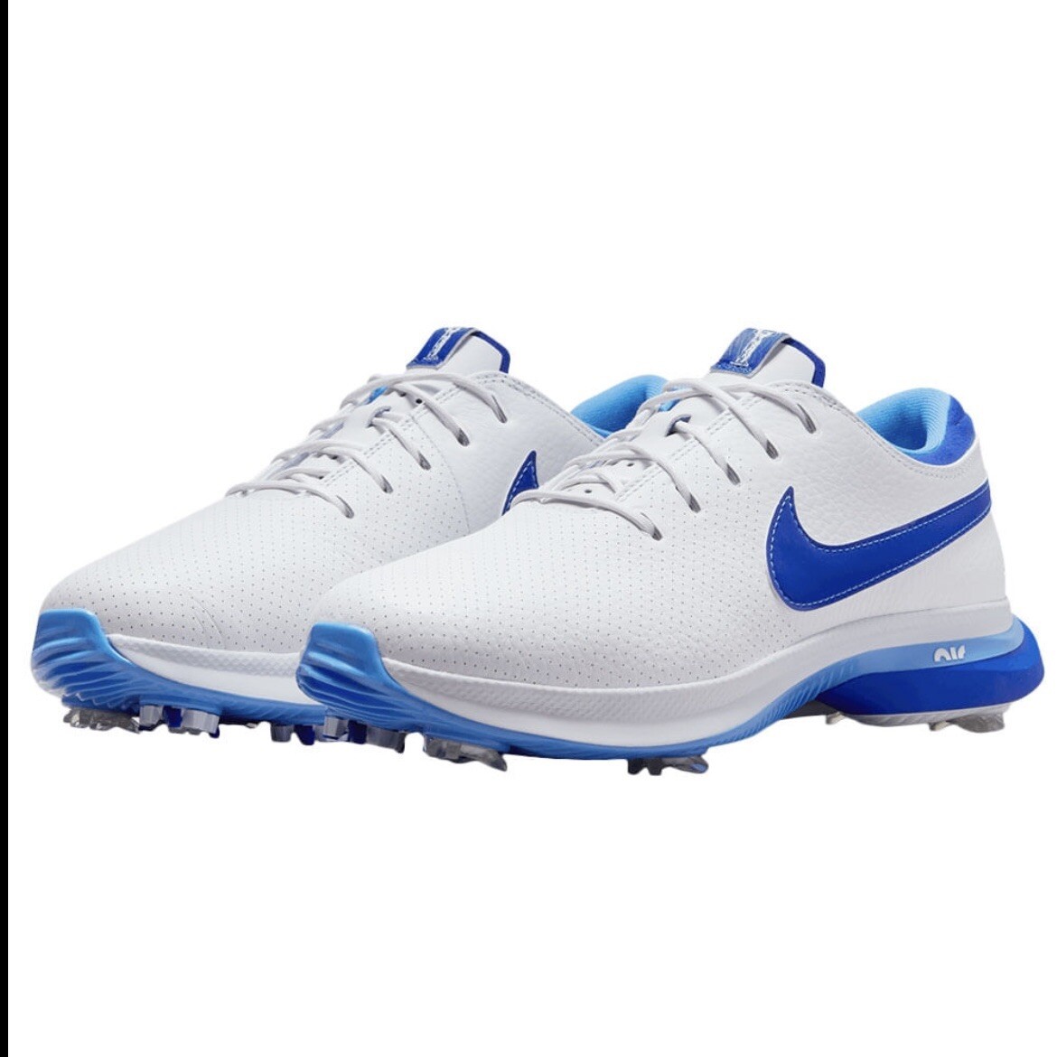 Nike Air Zoom Victory Tour 3 Golf Shoes DV6798-144 White Blue Mens Size 9 NEW