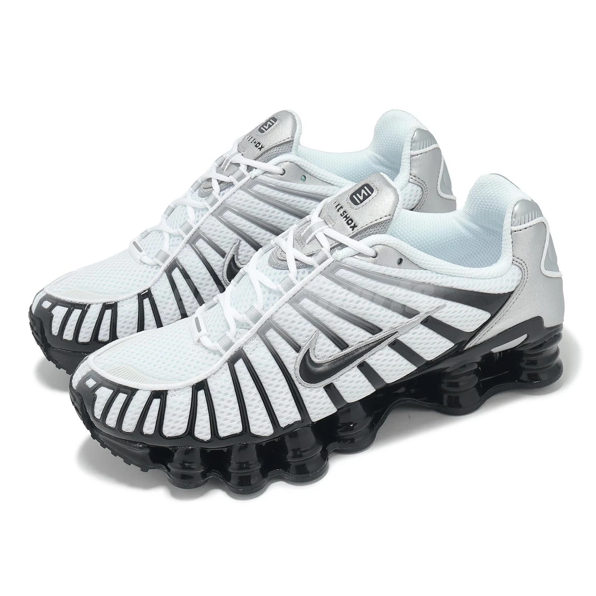 靴 nike Shox TL Black and llic Silver Nike Shox TL Black/Metallic Silver/Black W for sale | eBay