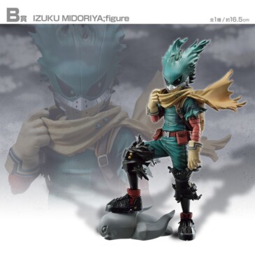 My Hero Academia Figure Mask Izuku Midoriya Ichiban Kuji WILL